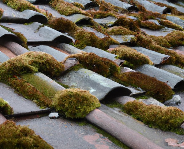Het effect van mos op het dak en hoe het kan leiden tot schade